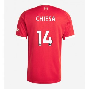 Liverpool Federico Chiesa #14 Hemmatröja 2025-26 Kortärmad
